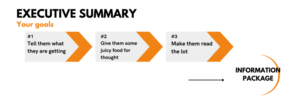 Executive Summary Goals